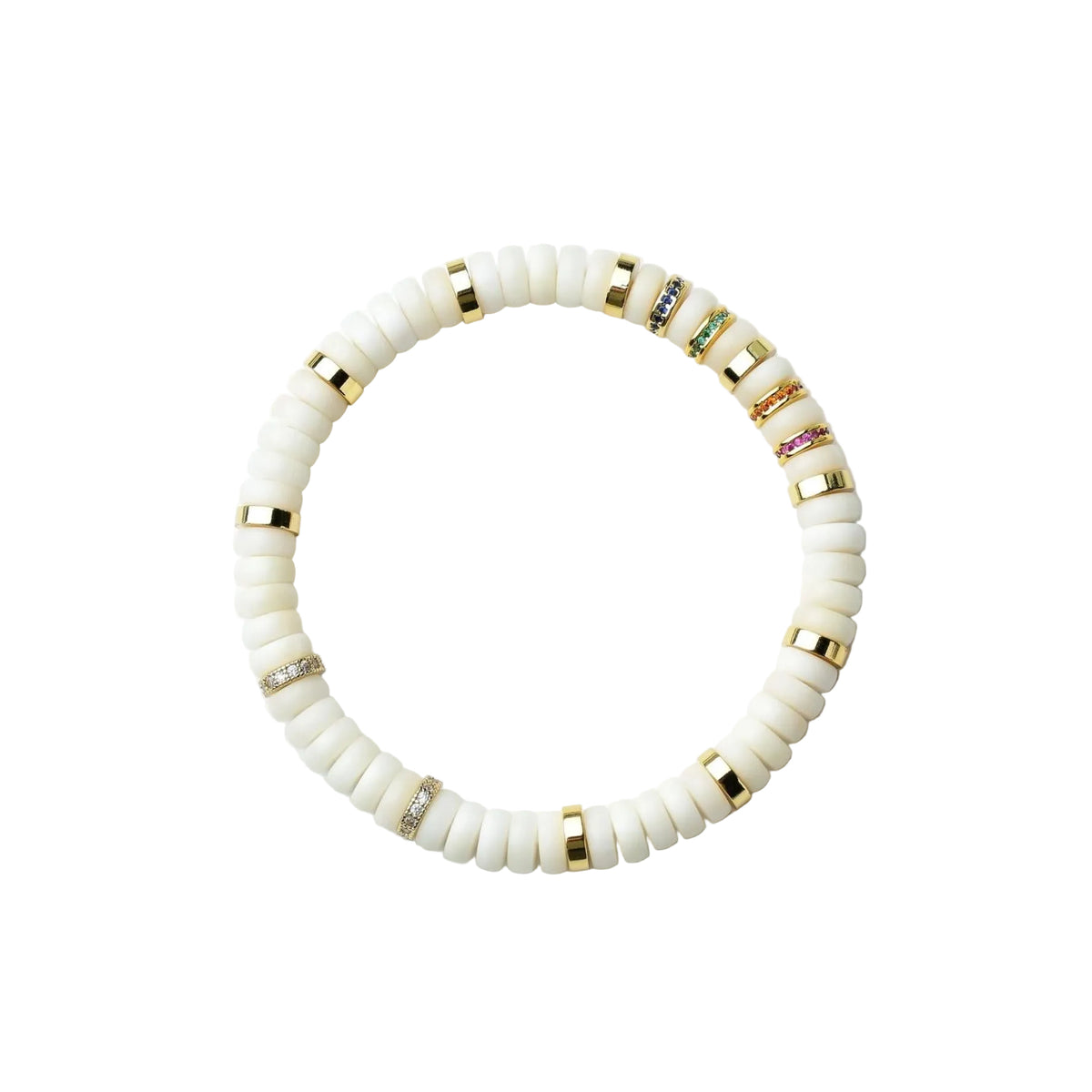 Original Ecological White Bodhi Bracelet Averon London