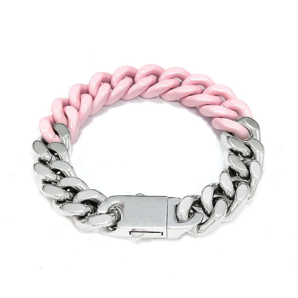 Colorful Cuban Bracelet Averon London