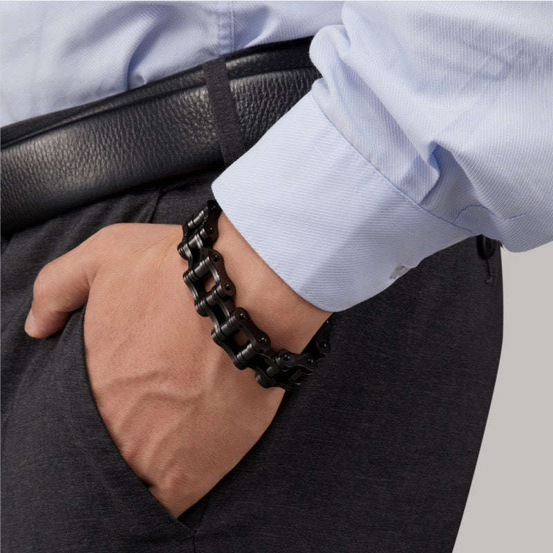 Heavy Biker Chain Bracelet Averon London