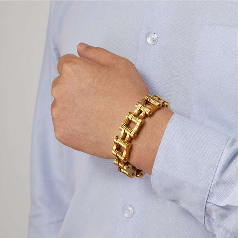 Heavy Biker Chain Bracelet Averon London