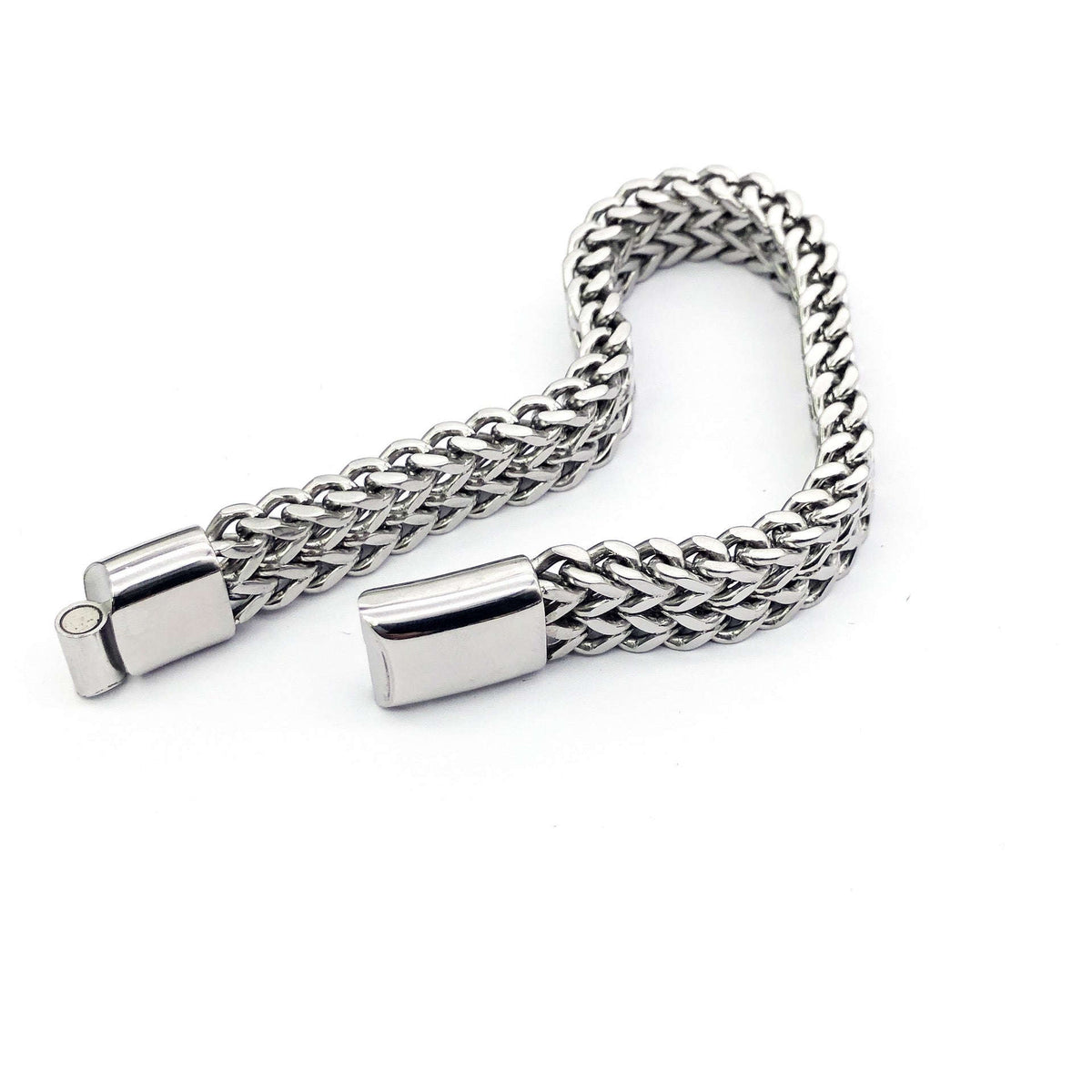 Double Row Foxtail Wheat Chain Bracelet Averon London