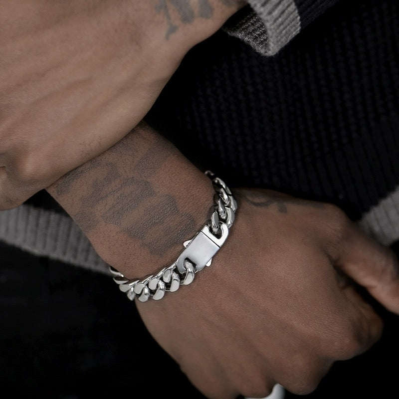 Chunky Cuban bracelet Averon London