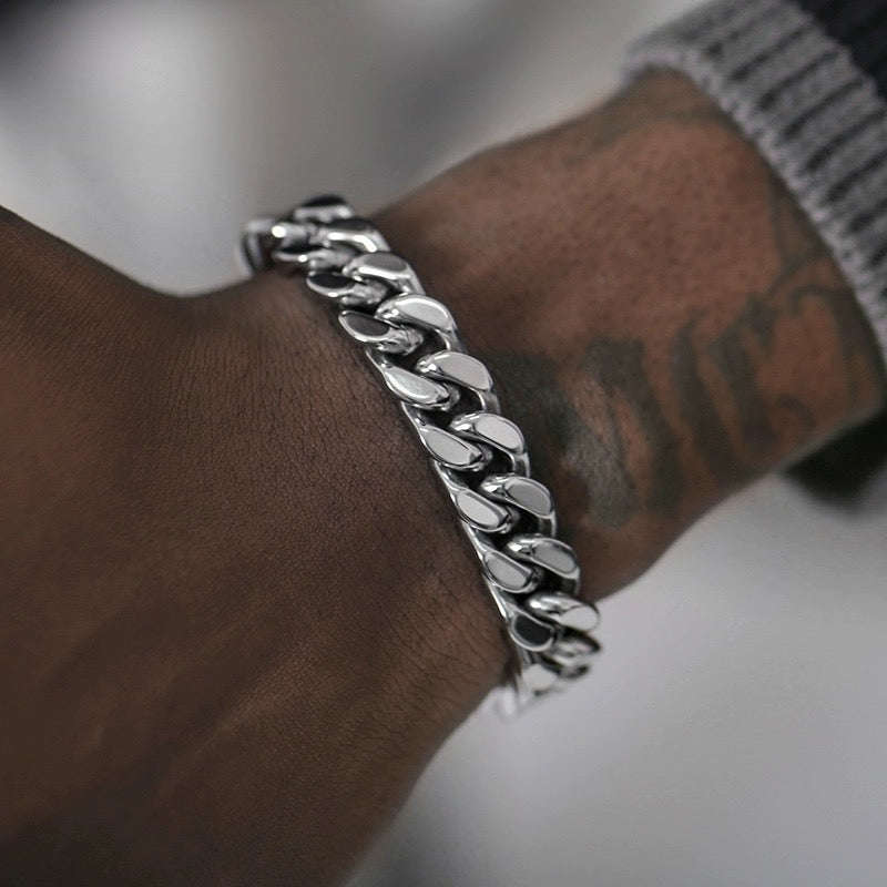 Chunky Cuban bracelet Averon London