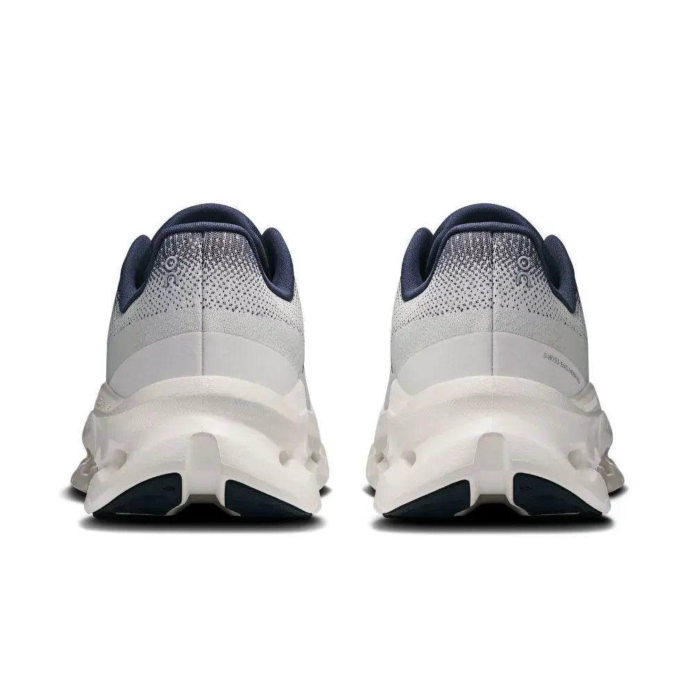 On Cloudtilt Midnight/Ice men's sneaker - heel view